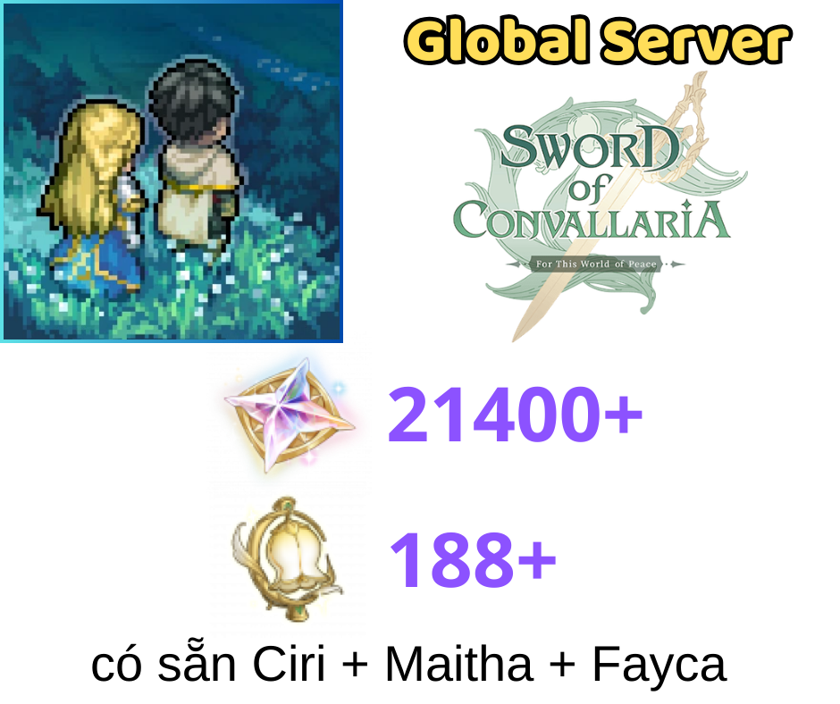 [GLOBAL] Sword of Convallaria Starter Account